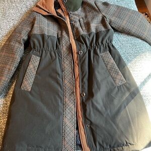 Pendleton Brown and Tan Utility Jacket with Classic Collar